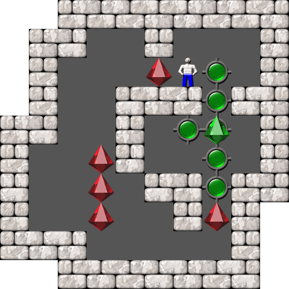 Sokoban Mass Remodel level 1765